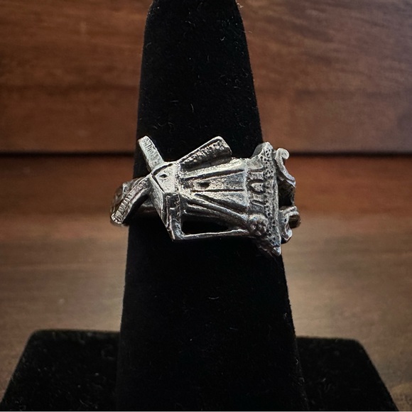 Hand Crafted Jewelry - Windmill Spoon Ring